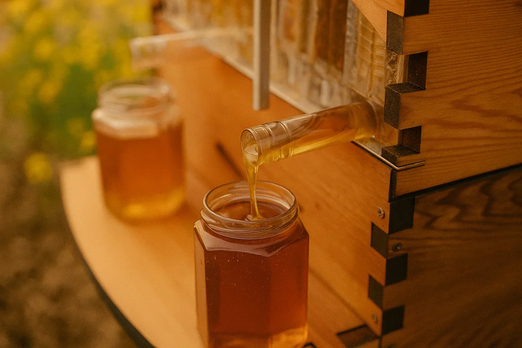 Honigernte mit dem Flow Hive