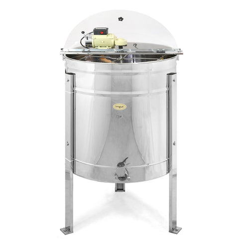 4 Waben Selbstwende-Honigschleuder Ø 64 Motor mit manueller Steuerung