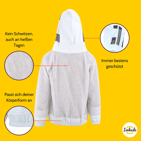 Atmungsaktive Imkerjacke