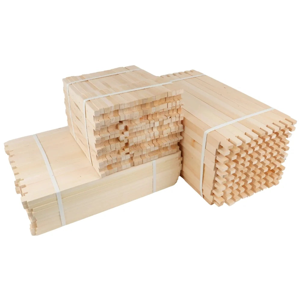 10x Dadant US Honigraum-Rähmchen 141 Mm | Modifiziert, Gedrahtet – Für Imkerei Bienen